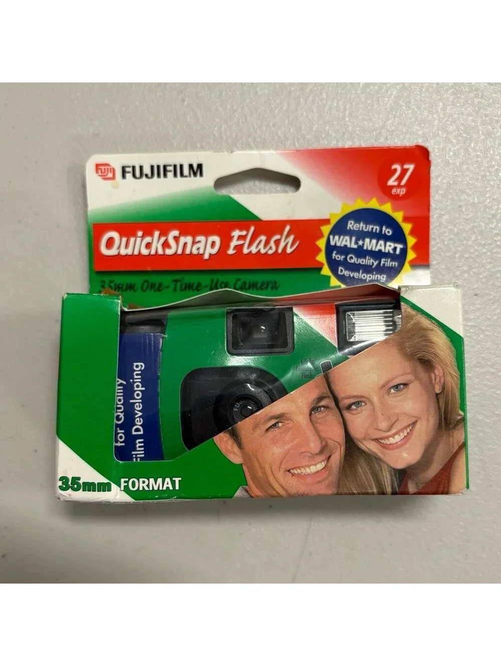 NEW Fujifilm Quicksnap Flash 400 Disposable 27 exp Camera EXPIRED